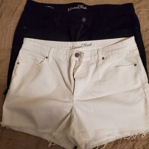 2 PAIRs Jean short bundle
